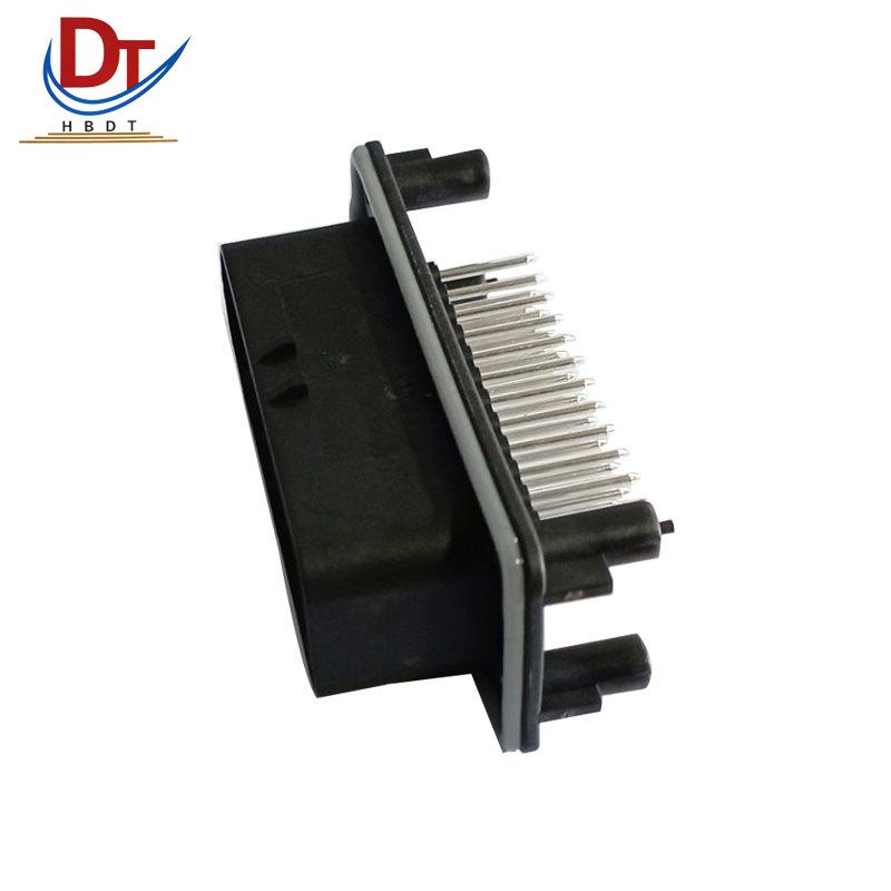 35-Pin Straight Automotive Wiring Harness Connector Housing for ECU Controller