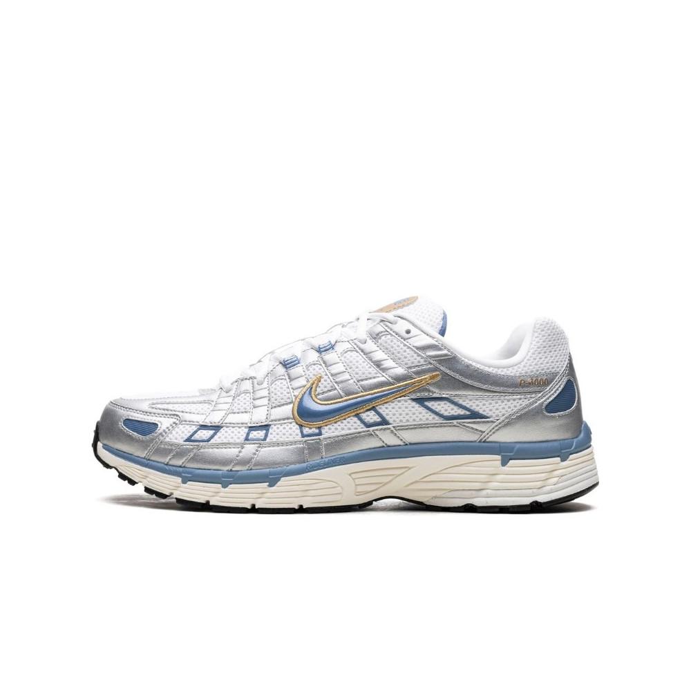 Nike P-6000 Metallic Silver Aegean Storm