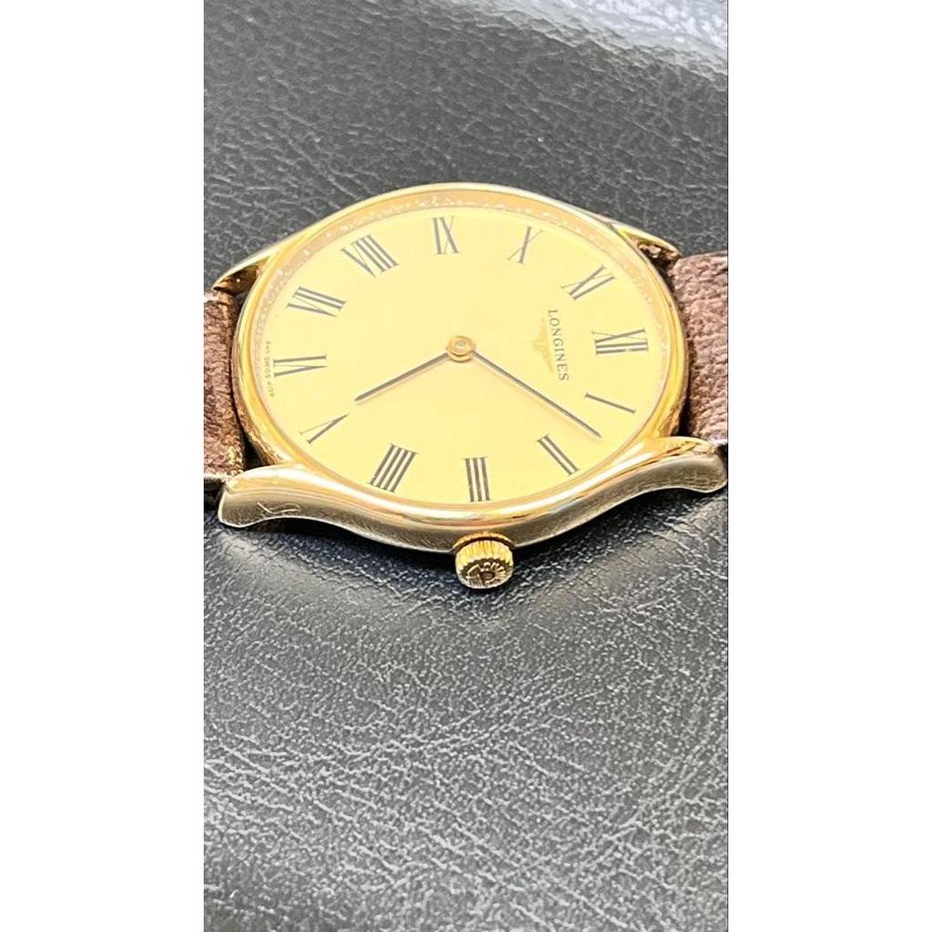 Used LONGINES Longines manual winding watch cal847 thin 2-hand dress watch working item