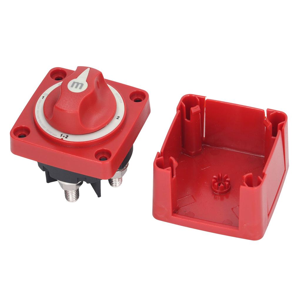 300A Battery Disconnect Switch 3 Post 4 Gear Sensitive Power On Off Battery Switch for RV Marine Automotive Battery