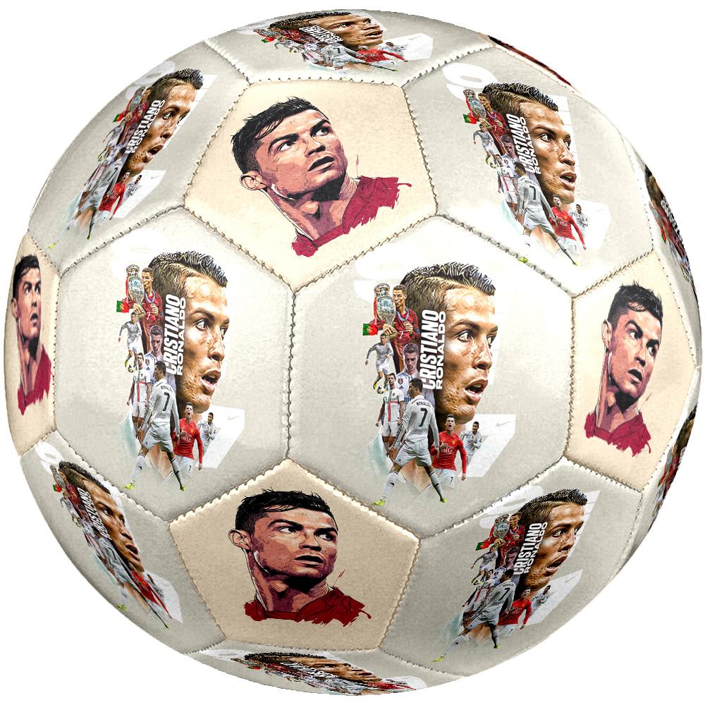 Soccer Player Trophy Size 5 Football Machine-Stitched Indoor/Outdoor Training and Matches Perfect Gift for Sports Enthusiasts