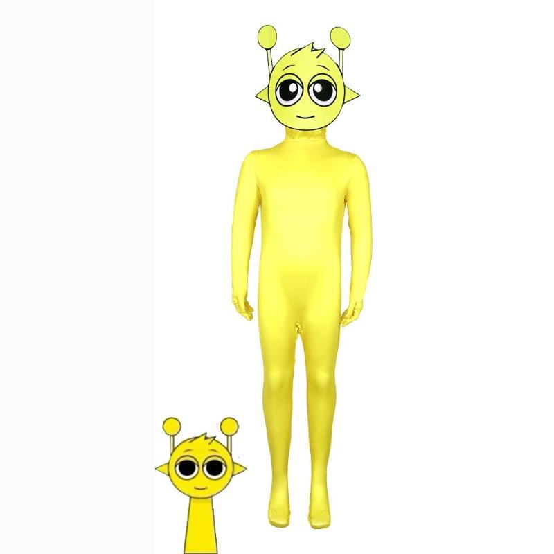 Vaikiškas pasirodymo kostiumų dėžė Cosplay kostiumas Žaidimo atributika Pėdkelnės Cosplay vakarėlis Modeliavimas