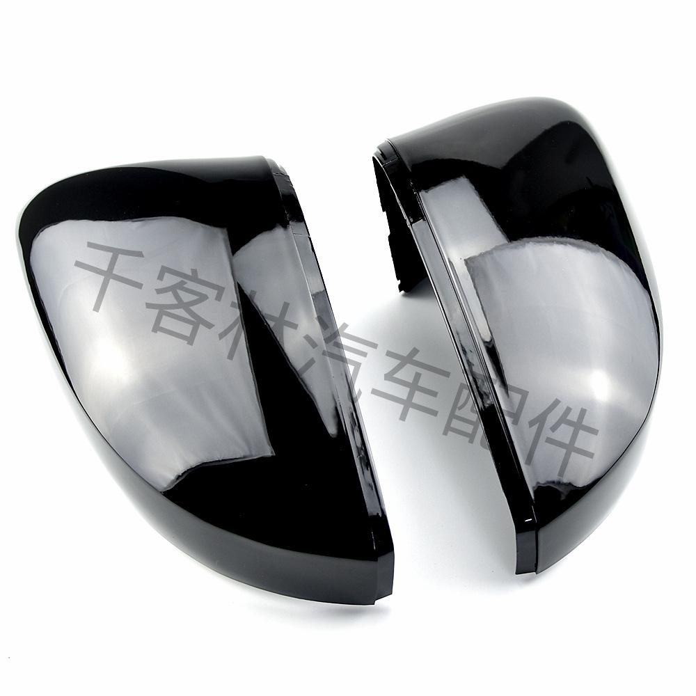 Gloss Black Rearview Mirror Cover for Volkswagen POLO MK5 (6R/6C)