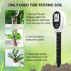 LCD Soil Moisture Meter Sensitive Moisture Sensor Insert Soil Water Content Analyzer  Indoor