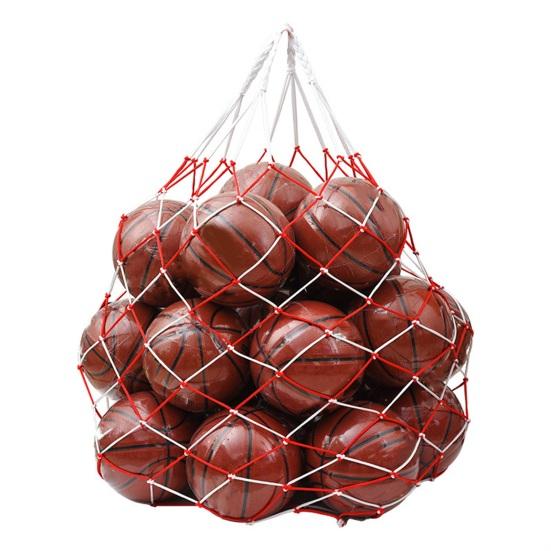 Basketball Net Bag Thickened Fine Workmanship Long Service Life Comfortable Grip Convenient Carrying Storage Nylon Large Capacity Ball
