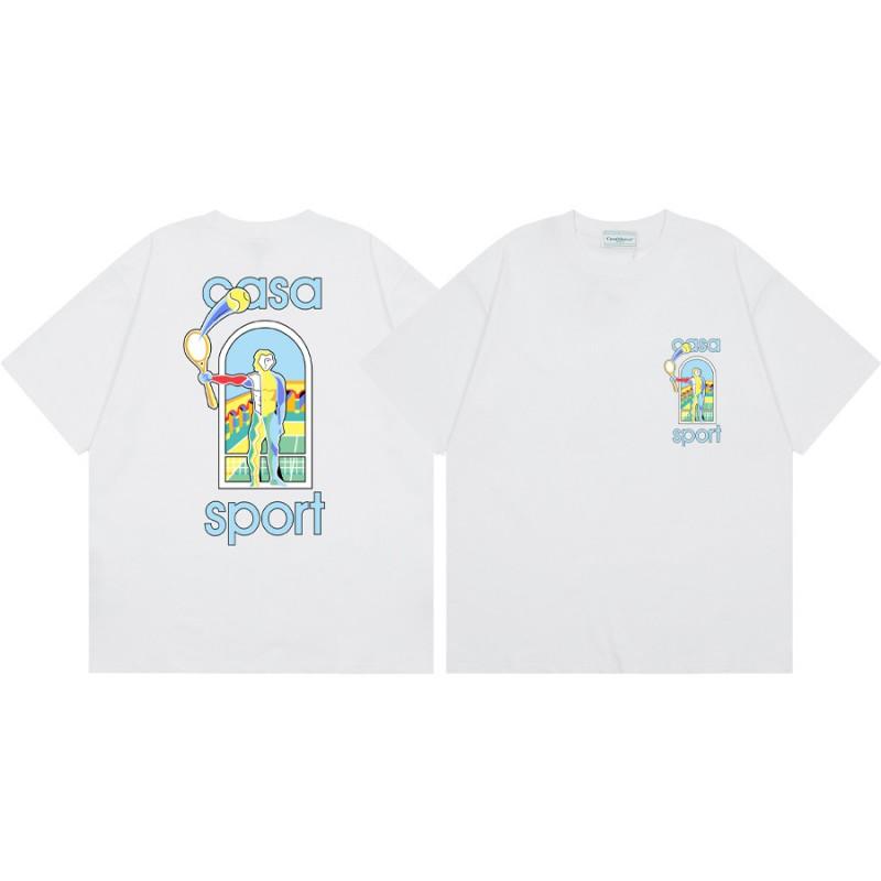 Streetwear Graphic T-Shirt Men Women Loose Fit Short Sleeve Cotton Tee