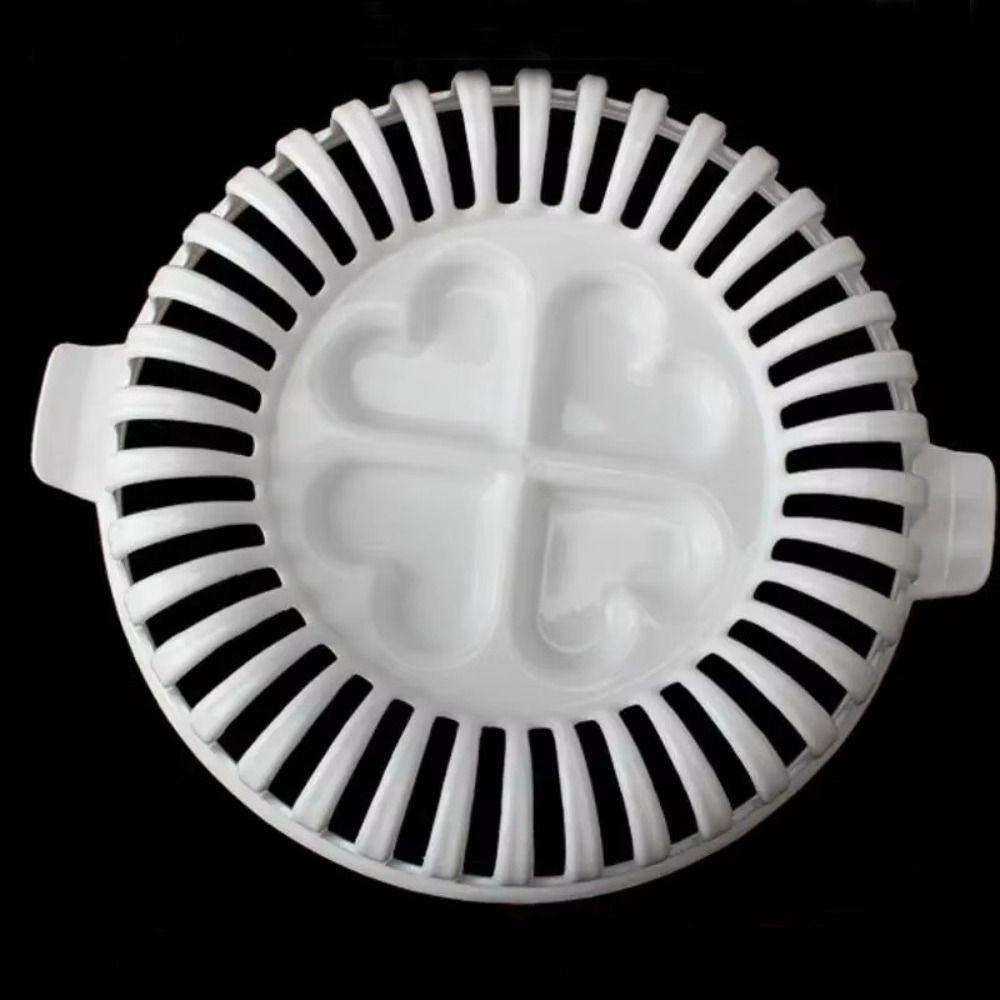 

White Microwave Oven Potato Chips Bakeware Food-grade Baking Tray Kitchen Bakeware Tools