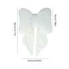 Lumbar Support Pillow Middle/Lower Back Support Bowknot Cushion Used for Car Seats, Office Chairs, Recliners