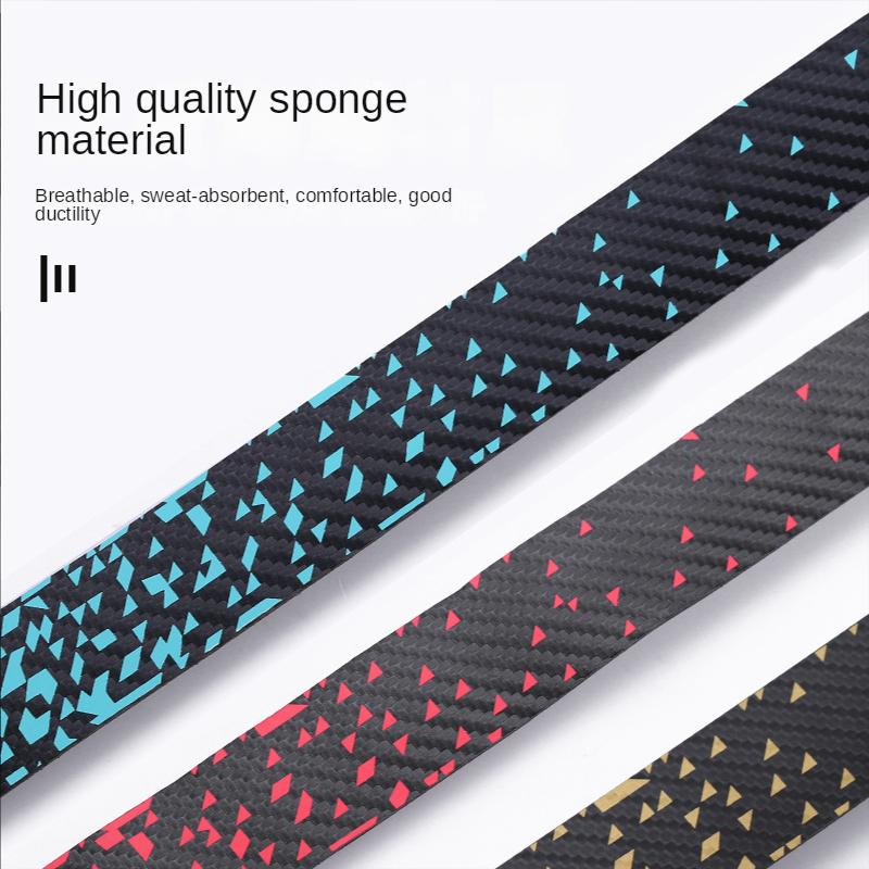 Bicycle Handlebar Tape Anti-Vibration PU EVA Bent Cycling Road Bike Tapes Racing Breathable Non-Slip Handle Bar Belt Wrap