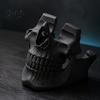Customizable DIY White Mold 3D Printed Skull Game Controller Holder, Head Stand for Controller, Cool Desktop Display Gaming Room Decor, Gamer