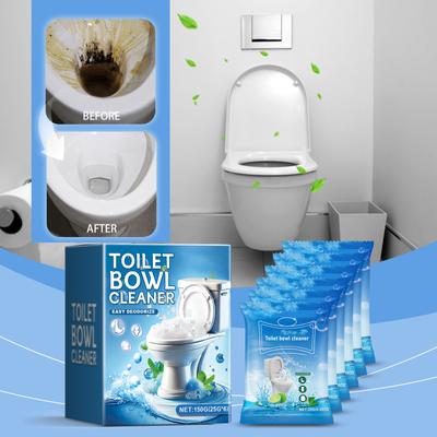 Household Strong Decontamination Toilet Cleaner Stubborn Stains Scale Foam Cleaning Powder