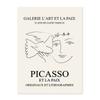 Volto Astratto Donna Linea Estetica Piante Boemia Poster Pittura su Tela Stampa Artistica Murale Immagine per Soggiorno Decorazione Casa