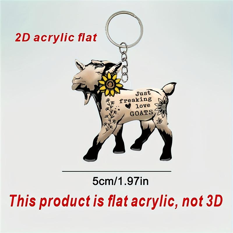 

Cross-Border Acrylic Sunflower Sheep Car Hanging Ornament. Standard