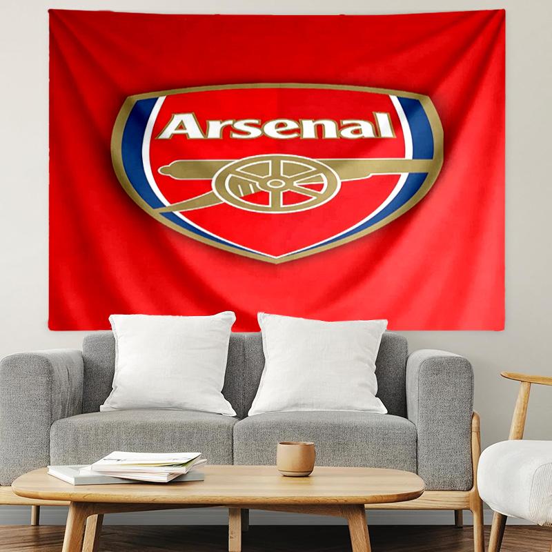 Football Team F.C Print Tapestry, Lightweight Wall Hanging, for Bedroom, Dorm, Living Room, Home Art Decor - Birthday Christmas Gift for Friends