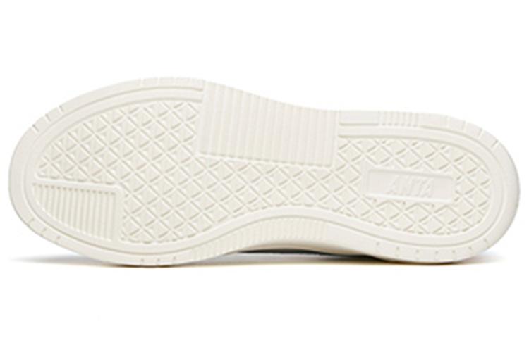 Men's Sneakers Anta Slip Resistant Abrasion Resistant Low Top Skateboard Shoes Men's Ivory White Sand Grain
