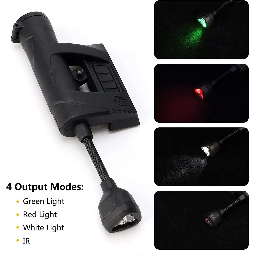 Helmet-mounted Tactical Headlamp Princeton Tec Charge Mpls