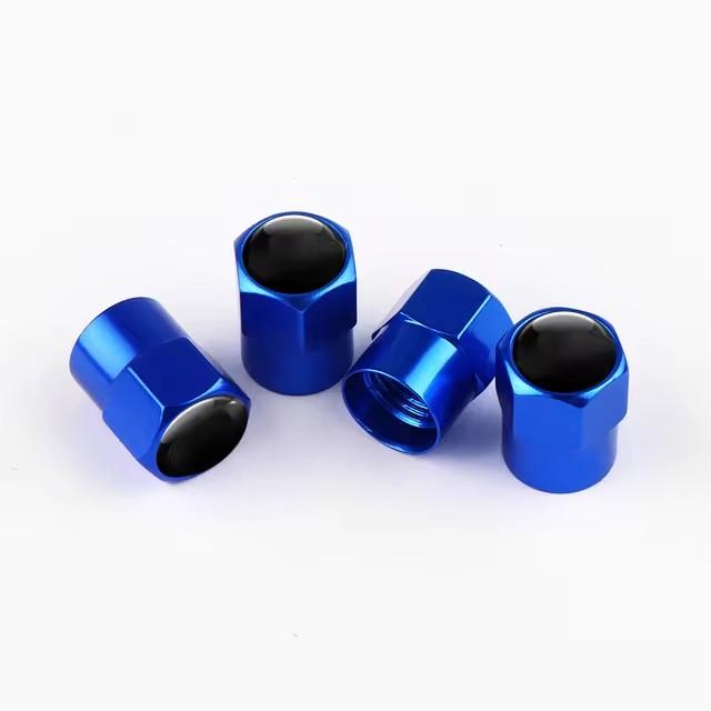 AUP1 4PCS/Set New Metal No Logo Car Wheel Tire Valve Caps Covers Dust-proof Auto Parts For Car Truck Bicycles Motorcycles Accessories