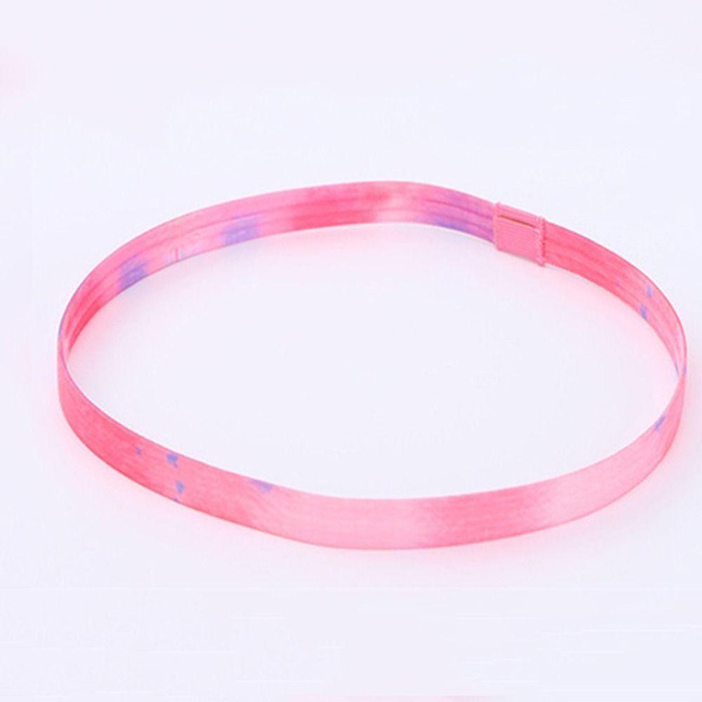 Sweat Absorption Yoga Hair Band Silicone Sweat Guide Hair Band Fitness Headband Sport Headband