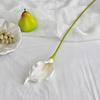 Künstliche Calla-Lilie Weiß Real Touch Kunstblume für Hochzeit Brautparty Party Zuhause Innen Dekoration