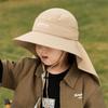Large Brim Hat Children's Thin Bucket Hat With Cape Beach Hat New Sun Hat