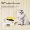 Raised Cat Bowl Spill Proof Non-Slip Pet Feeding Station Dog Food Bowls Elevated Cat Dish For Feeding Kitten Puppy Small Medium