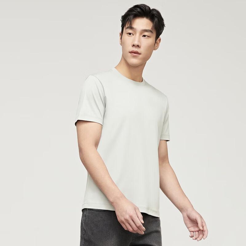 YOUNGOR Men's Comfortable Breathable Short Sleeve T-Shirt