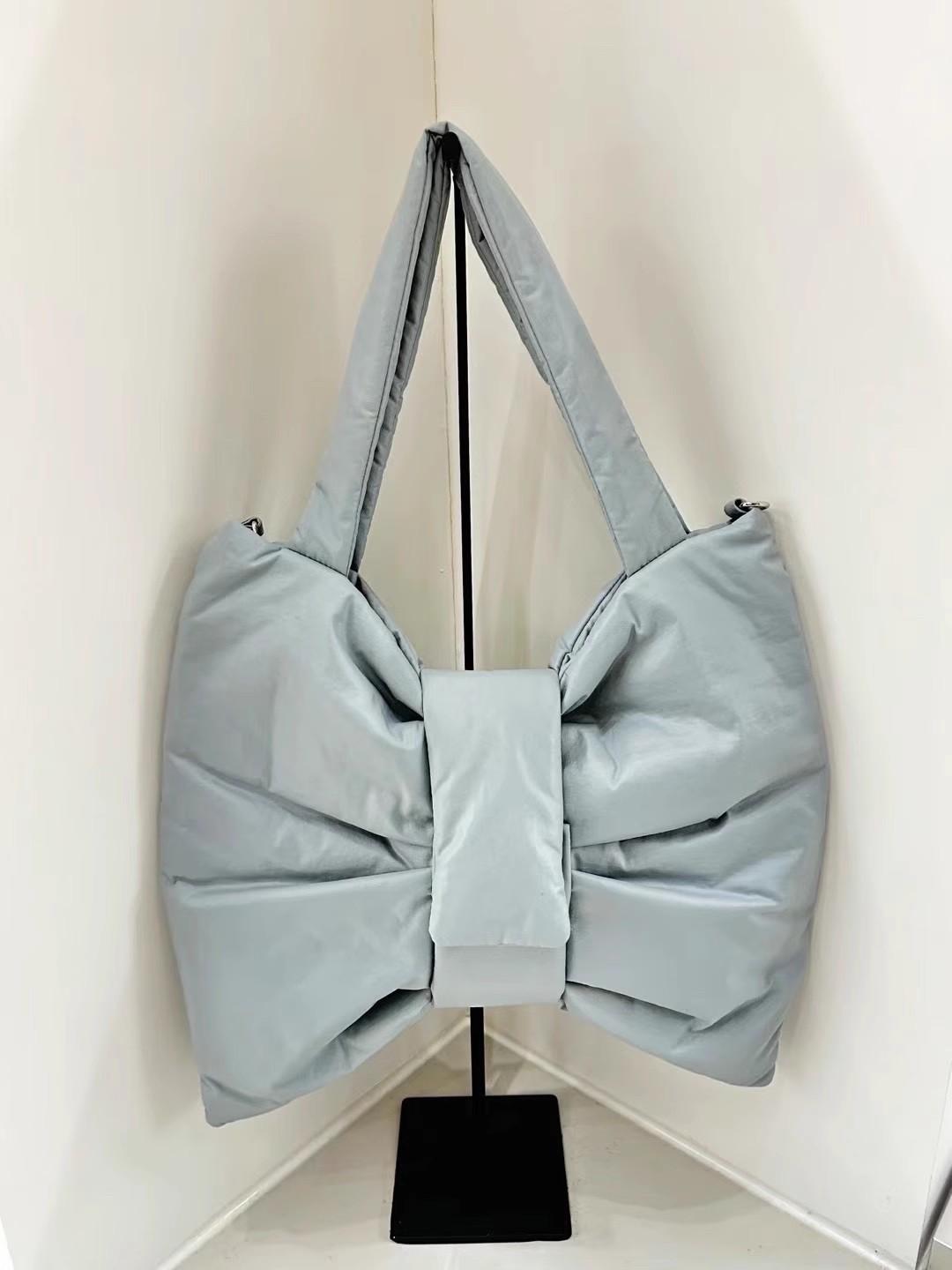 

Elegant Bow Design Tote Bag Women Versatile Minimalist Feminine Shoulder Bag Ladies Roomy Spacious Chic Casual Crossbody Bag New 43x32x2cm зелёный