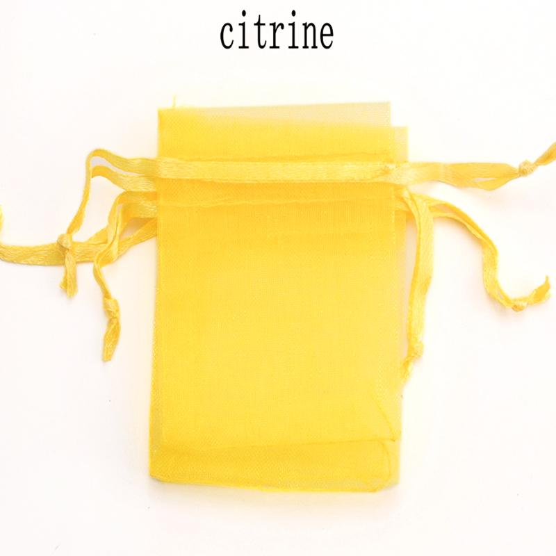 100pcs/lot Organza Bag 5*7cm,7*9cm,9x12cm Christmas Wedding Drawstring Bag Candy Bags Gift Pouches Jewelry Packaging Display