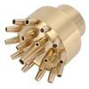 DN40 Female Thread Fountain Nozzle 3 Layer Scattering Landscape Spray Head for SPA Pool