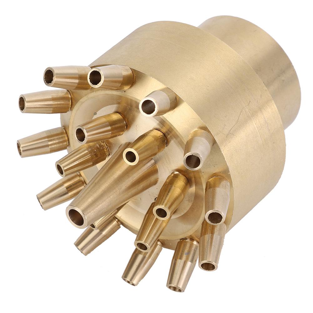 DN40 Female Thread Fountain Nozzle 3 Layer Scattering Landscape Spray Head for SPA Pool