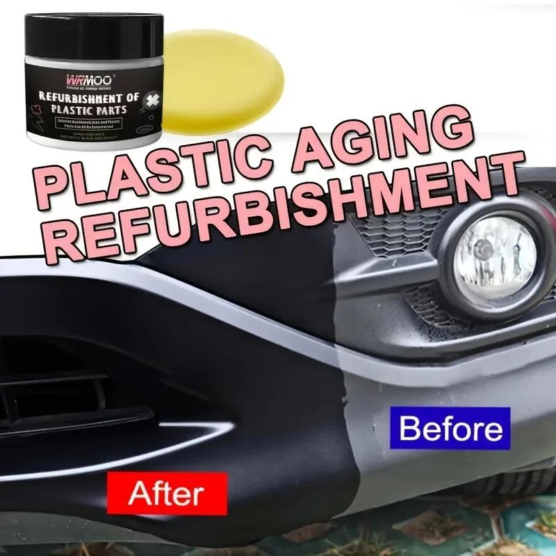 Internal Repair Wax, Plastic Renewal Wax ,Dashboard/Leather/Car Seats Cleaner | Eco-Friendly Formula with Anti-Static Protection