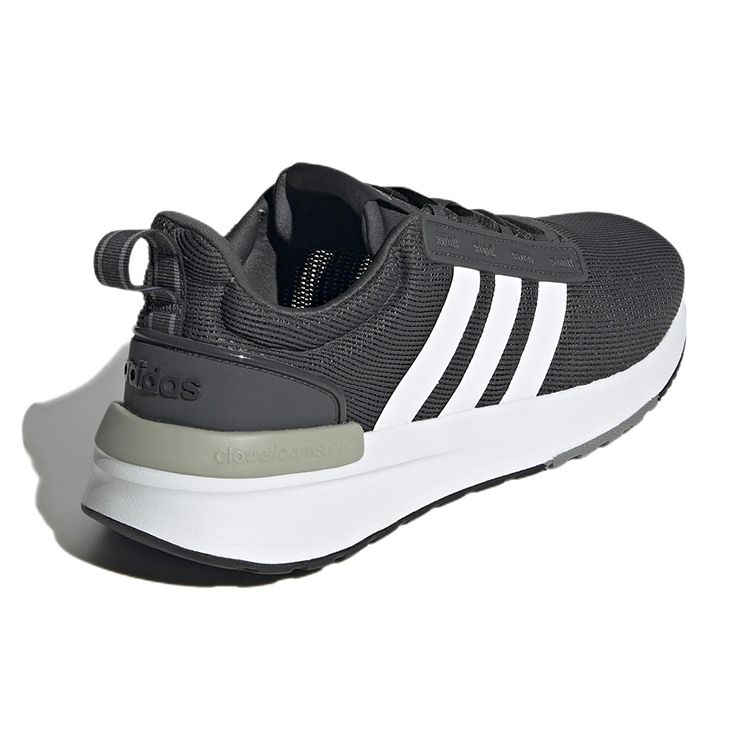 Adidas Neo Racer TR21 Fashion Confortabil Material Durabil Respirabil Pantofi de Alergare Casual cu Top Scund Bărbați Adidași Negru Alb GX0648