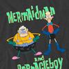 SpongeBob SquarePants Unisex Adult Mermaid Man & Barnacle Boy T-Shirt