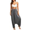 Damenmode-Haremshose mit tiefem Boden und Kordelzug