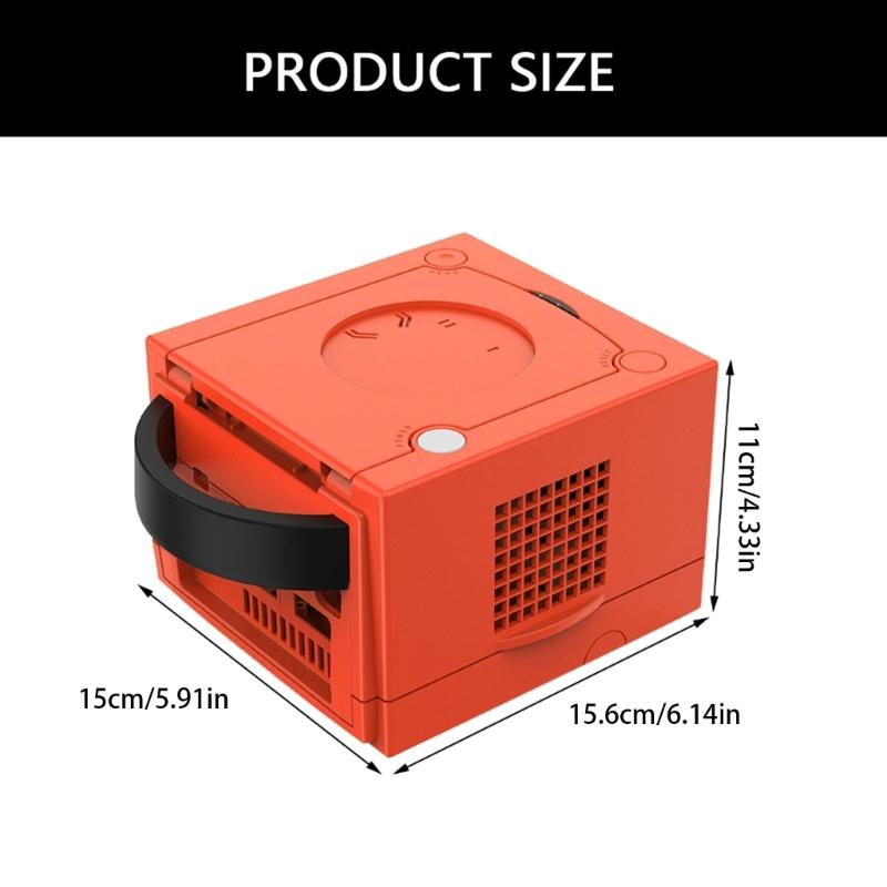 Shockproof Shell for DOL-001/DOL-101 Gaming Console Replacement Box Impact Resistant Case Shell Housing