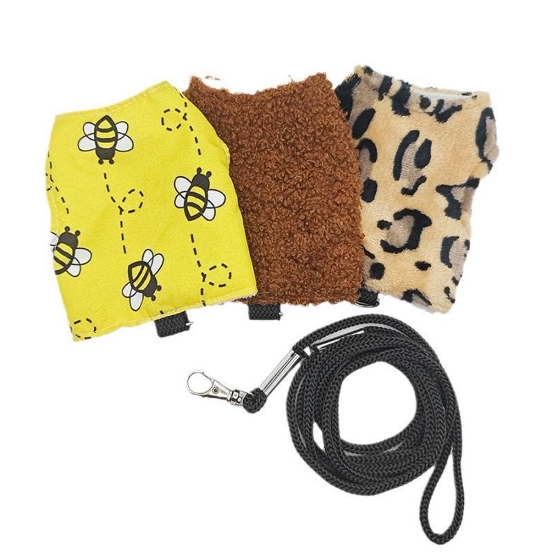 Chameleon & Squirrel Outdoor Harness - Small Pet Leash Harness + Leash