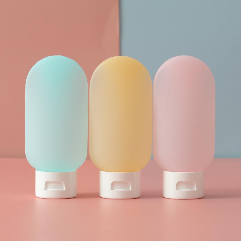 60ml Portable Travel Refill Bottle for Lotion, Shampoo, Cosmetics, and Soap.