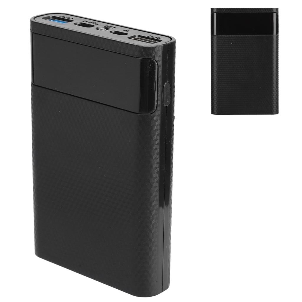 ABS 4 x 18650 Portable Quick Charging Battery Box Repeated Disassemble No Welding Mobile Power Case Kit