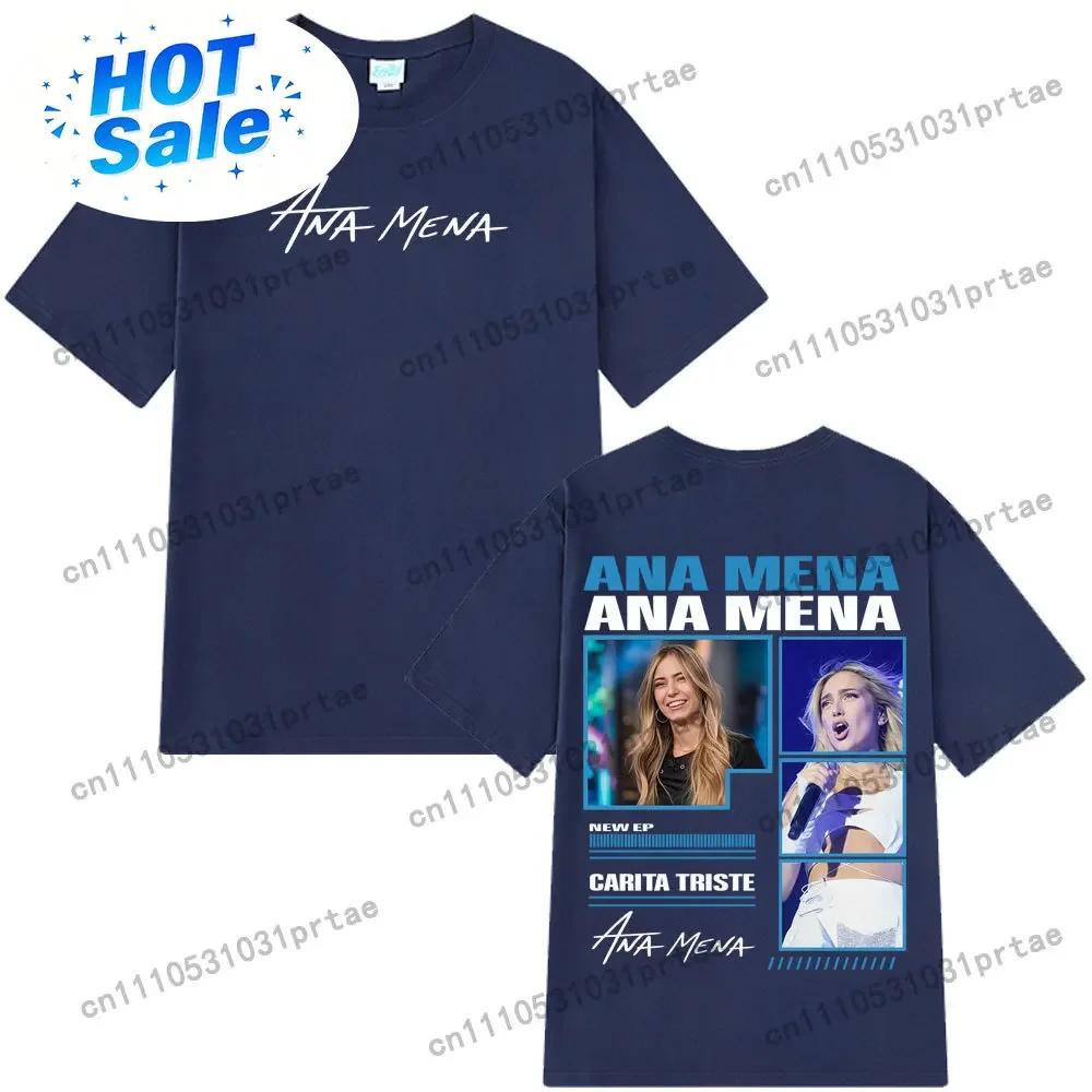Singer Ana Unisexa Tour 2026 New Album T Shirt Unisex Wounisexs Cotton Oversized Tshirts Casual  Aesthetic Fashion Tshirt Streetwear Bl