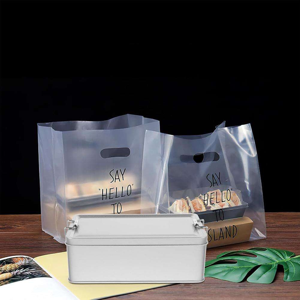 Clasp Closure Pastry Tin Pastry Tin 18.5*10.5*6.5cm Metal Box With Lid Compact Size Elegant Design High-quality Materials