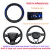 Shiny Skin PU Leather Dynamic Car Accessories without Inner Ring Steering Wheel Cover Suitable for 14.5-15inch