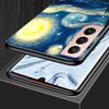 Starry Night Van Gogh Art Case for Samsung Galaxy S23 S21 S20 FE S24 S22 Ultra S10 S10e S9 Plus Soft Black TPU Phone Cover
