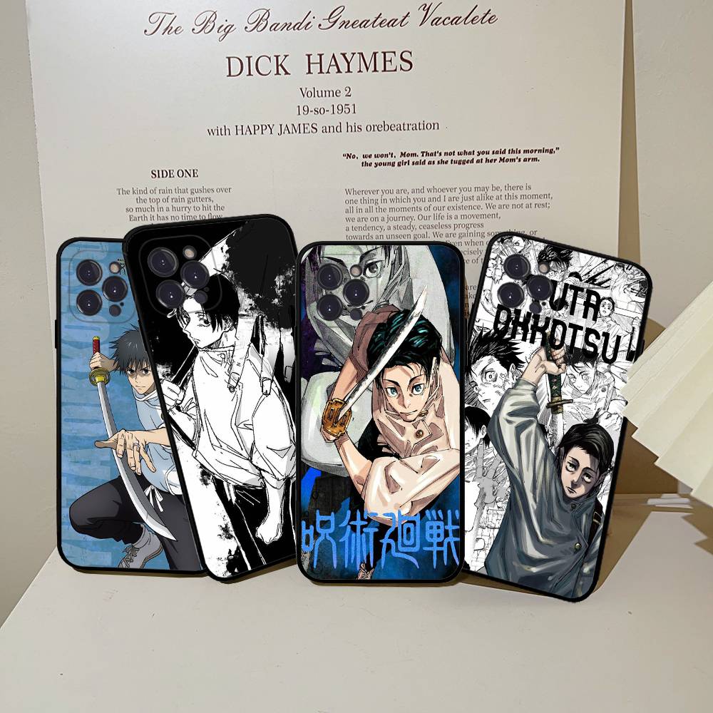 Anime O-Okkotsu Y-Yuta Phone Case For Iphone 17 Air 16 15 14 13 12 11 Pro Max 16 15 14 Plus TPU Soft Case