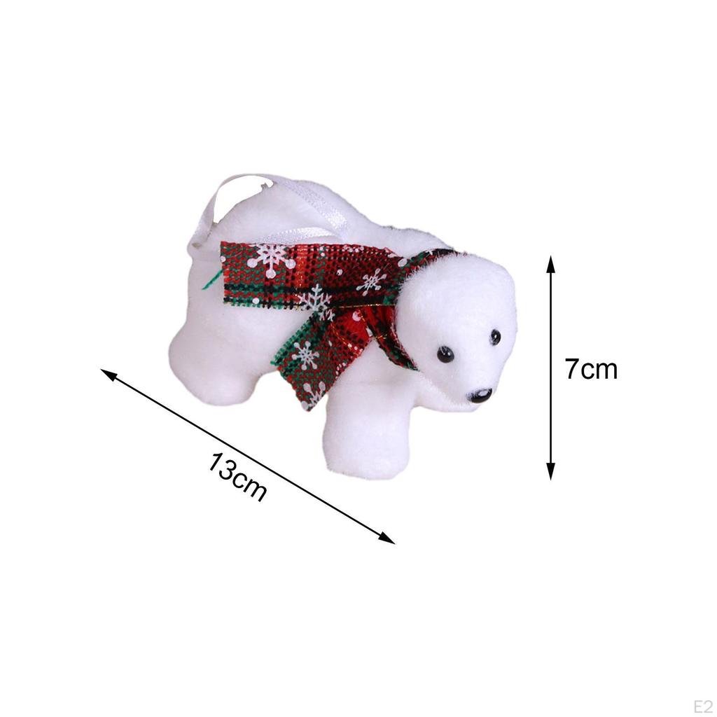 Medvěd vánoční přívěsek Ornament Dekorace Nordic Creative závěs pro domov