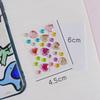 Mini Princess Gem Stickers: Cartoon Diamond Acrylic for Kids' DIY Rewards