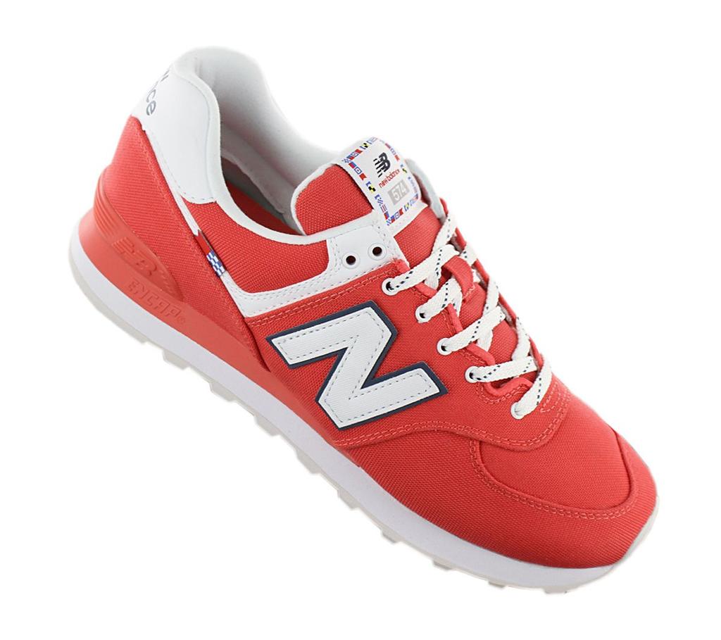 Buy New Balance Classic 574 - Men Shoes Red ML574SOL Sneakers Sneakers  ORIGINAL at affordable prices — free shipping, real reviews with photos —  Joom