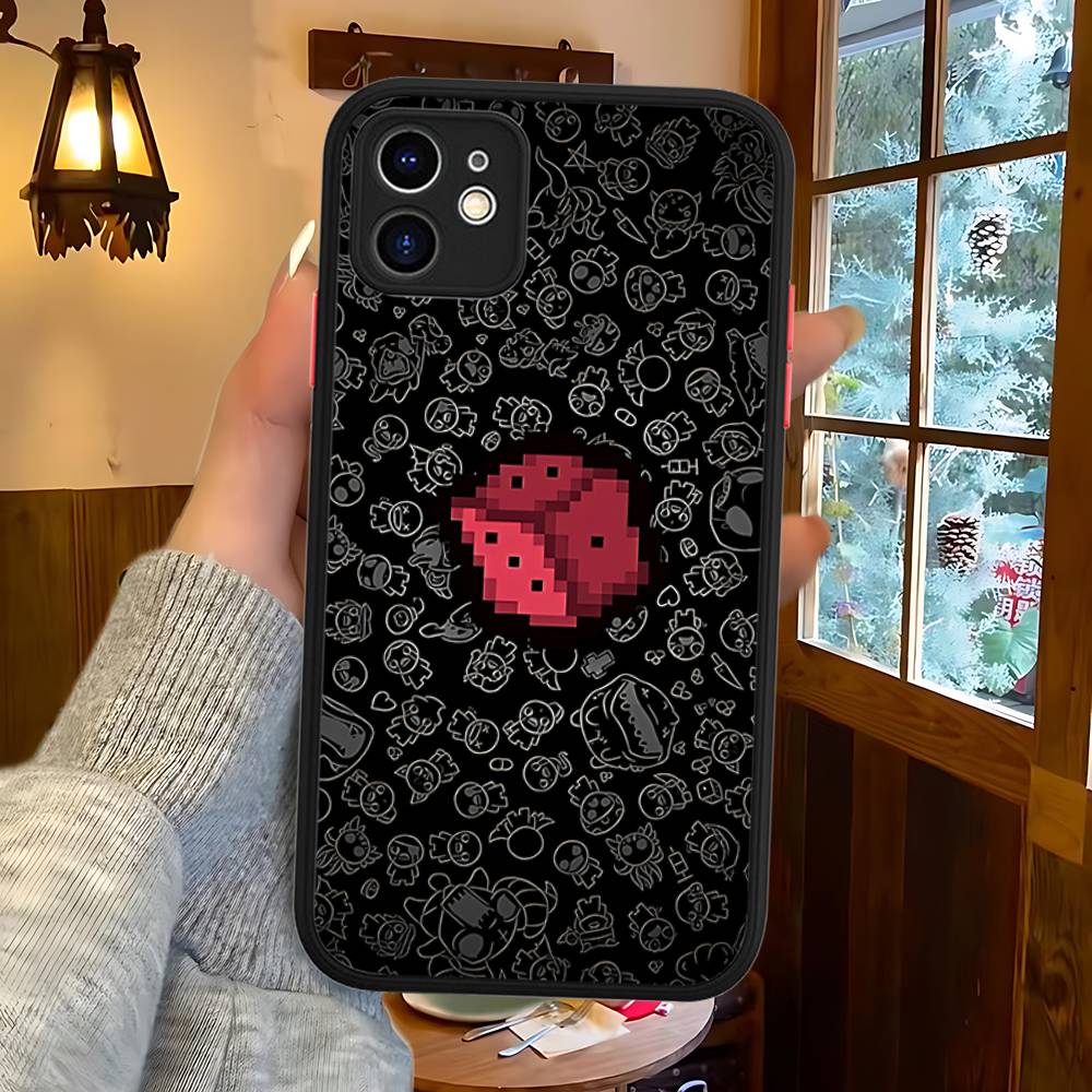 Game The Binding Of I-Isaac Matte Protective Case For IPhone 16 15 14 13 12 11 Pro Max X XS MAX Protection Case