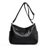Large Capacity Multi-layer Women's Bag Middle-aged Mother's Bag Soft Leather Crossbody Bag
