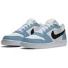 Nike EBERNON Night Starfish Starlight Leather Slip Resistant Abrasion Resistant Low top Skateboard Shoes Men's Sky Blue AQ1775-100(Team979-)