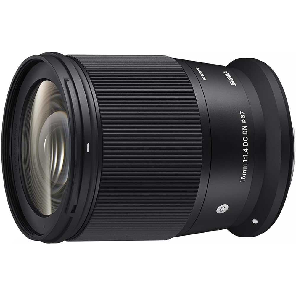 

Об єктив Sigma 16mm F1.4 DC DN для байонету Canon RF, Ширококутний, Для бездзеркальних камер APS-C, Сучасний стиль